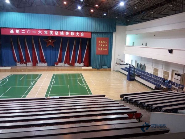 枫桦木运动篮球木地板多少钱一平方米